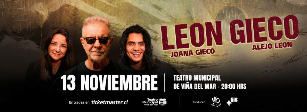 Concierto León Gieco en Viña del Mar Concierto León Gieco en Viña del Mar